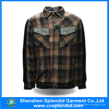 Guangdong Hersteller Custom Square Design Männer Jacke